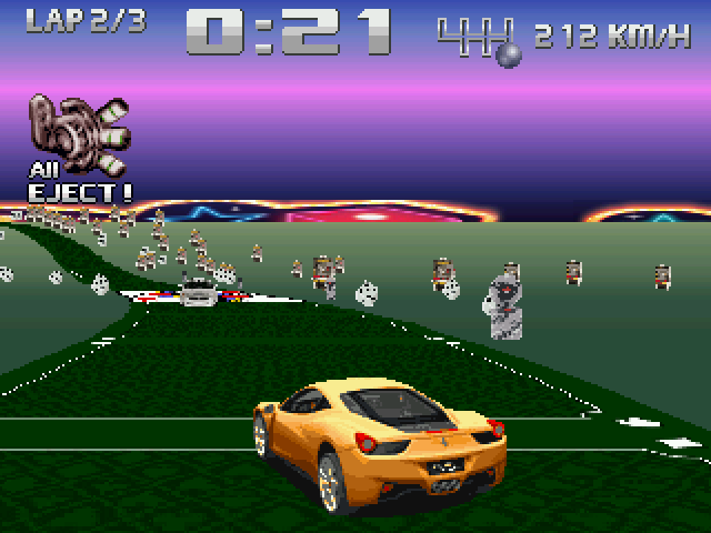 Racer 2 atari screenshot